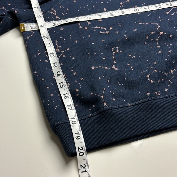 Spiritual Gangster Navy Blue Zodiac Bridget Raglan Pullover, Sz S NWT - Picture 12 of 12